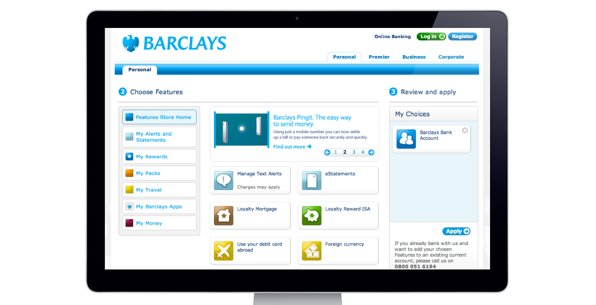 Re-inventing the application process in 16 weeks – Barclays account opening